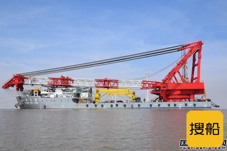 三峡库区1000吨应急抢险打捞起重船竣工验收