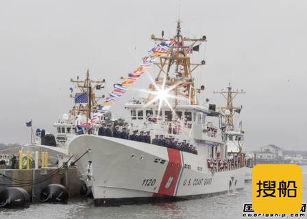 美国海岸警卫队第20艘快速响应巡逻艇服役