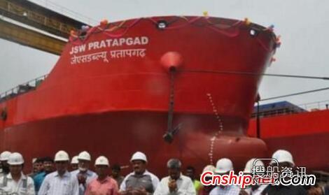 孟加拉Western Marine船厂“JSW Pratapgad”号散货船下水,孟加拉船厂