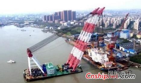 上海中远船务P70 FPSO海工项目模块顺利按期交付,中远海工