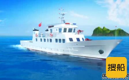 威海海鸥船舶一艘港航执法船开工