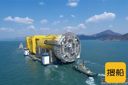 泛洲船务完成世界最大单柱式平台海外拖带作业