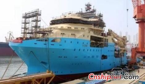 大连中远船务深水海工作业辅助船2号船顺利完成特涂工程,大连中远船务都修过什么船