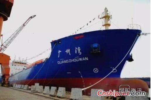 青岛武船13000吨沥青船“广州湾”轮交付,武船军船公司