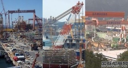 韩国船企4月接单量再夺全球第一