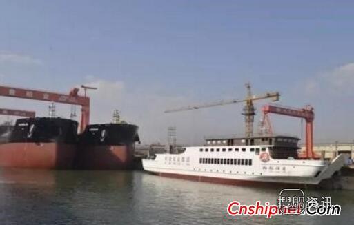 蓬莱中柏京鲁船业6艘新船顺利出坞,蓬莱中柏京鲁船业