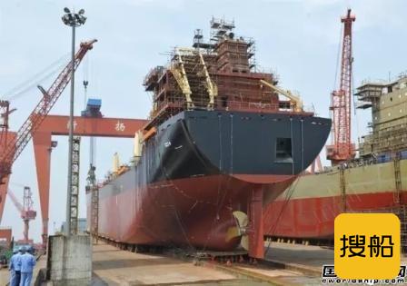 扬子江船业一艘36500吨大湖型散货船下水