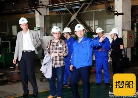 大连船阀和COYARD公司洽谈合作事宜