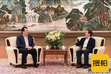 招商局集团和中船重工探讨业务合作