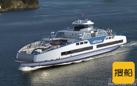 BC Ferries在达门造船订造2艘渡船