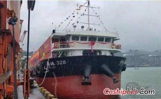 广东省第一艘内河LNG双燃料动力示范船“粤珠328”首航,双燃料内河船