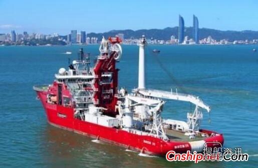 在深水中身体垂直了怎么办 国内首套325吨深水垂直软铺系统完成安装调试,在深水中身体垂直了怎么办