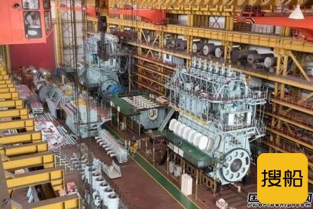 大连船柴上半年完工主机14台