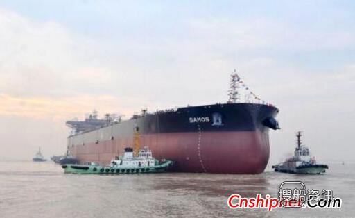 新时代造船2艘158000吨油船顺利下水,新时代造船