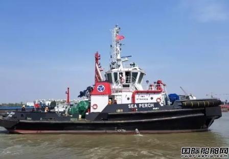 三林船厂交付今年第五艘出口拖轮