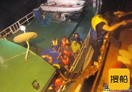 “大宋”轮成功救助遇险印尼医疗船