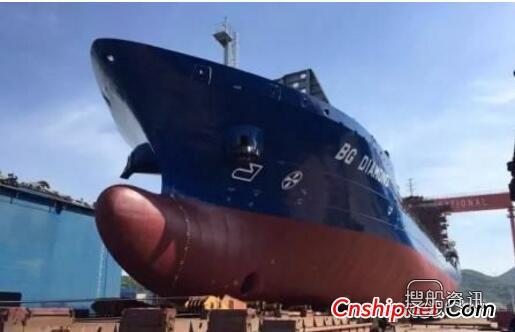 中集ORIC自主研发1000TEU集装箱船首制船下水,中船21000集装箱船交付