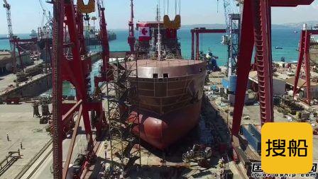 Besiktas船厂一艘LNG动力油船下水