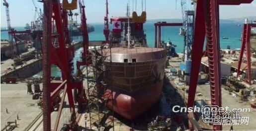 土耳其Besiktas船厂双燃料LNG IMO-II化学品油船顺利下水,土耳其马克船厂介绍