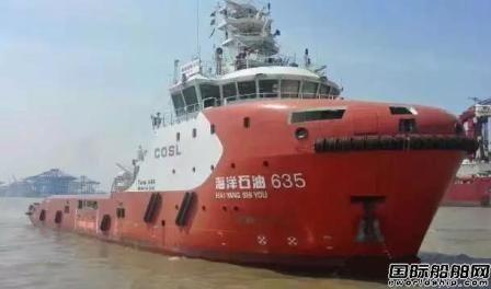 上船院6500HP油田守护船完美收官