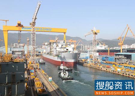 韩国造船业7月接单量再夺世界第一