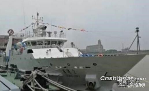 浙江造船第二艘300吨级渔业资源调查船正式交付,渔业资源