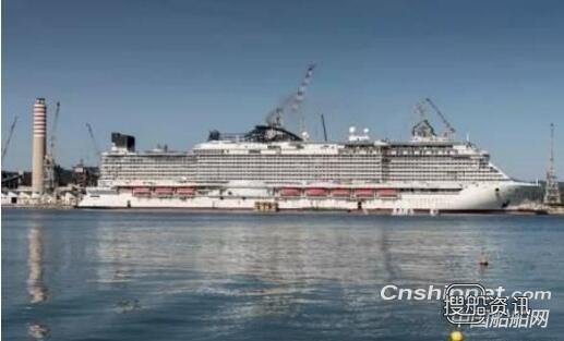MSC地中海邮轮“地中海海平线”号邮轮出坞下水,地中海邮轮海平线号