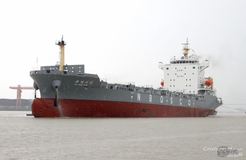 口岸船舶1000TEU集装箱船启程试航,5000吨集装箱船多少钱