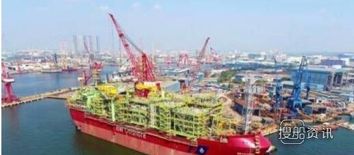 吉宝船厂浮式生产储卸油船“Catcher FPSO”号交付,南通吉宝船厂