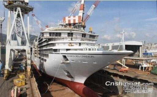 Fincantieri意大利船厂“Seabourn Ovation”号豪华邮轮下水,豪华邮轮 日本船厂