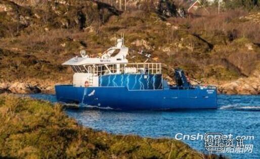 一艘 PBES获为一艘电动水产养殖支援船“Elfrida”号提供能源存储系统,一艘