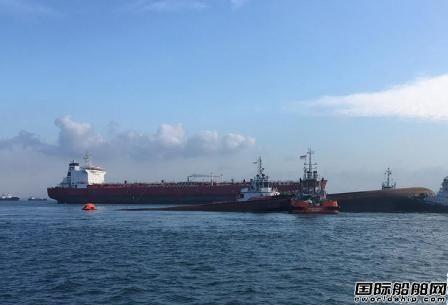 新加坡海域一船倾覆4名中国船员失踪