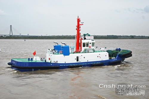 镇江船厂一艘5000HP全回转拖船完工交付,镇江船厂 海航拖船