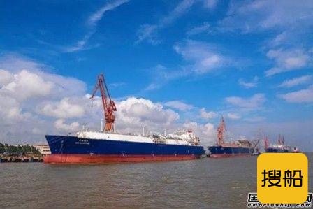 沪东中华APLNG5号船常规海试即将“结业”