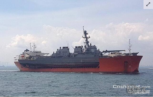 麦凯恩驱逐舰 美军驱逐舰“麦凯恩”号被撞遭中国半潜船“公主抱”,麦凯恩驱逐舰
