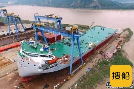 宏盛船业建造亚洲最大远洋甲板运输船下水