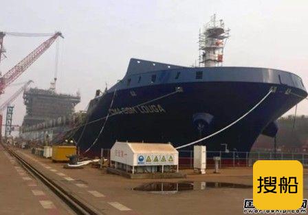 金海智造优化2500TEU集装箱船脱硫塔安装工艺