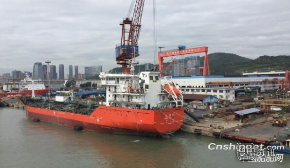 厦船重工5390DWT双相不锈钢油化船完成试航,厦船重工