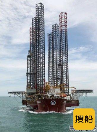 大连中远船务建造自升式平台有效运行时间全球最高