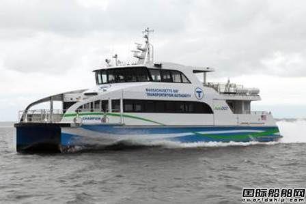 Incat Crowther设计第500艘船下水