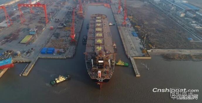 招商局重工（江苏）40万吨矿砂船“明瑞”轮出坞,2018年山船重工新订单