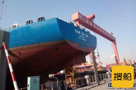 外高桥造船H1439船总段涂装施工再创新纪录