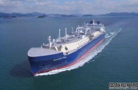 大宇造船交付一艘17.2万立方米冰级LNG船