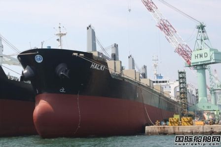 日本船企1月接单量超过韩国