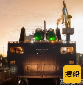 TOTE完成滚装船LNG动力改装第一阶段