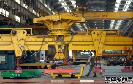 2月韩国造船业员工人数同比减少22.1%,