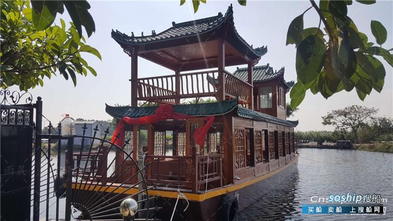 安徽铜陵船厂出售画舫船旅游观光船水上餐饮住宿宾馆船