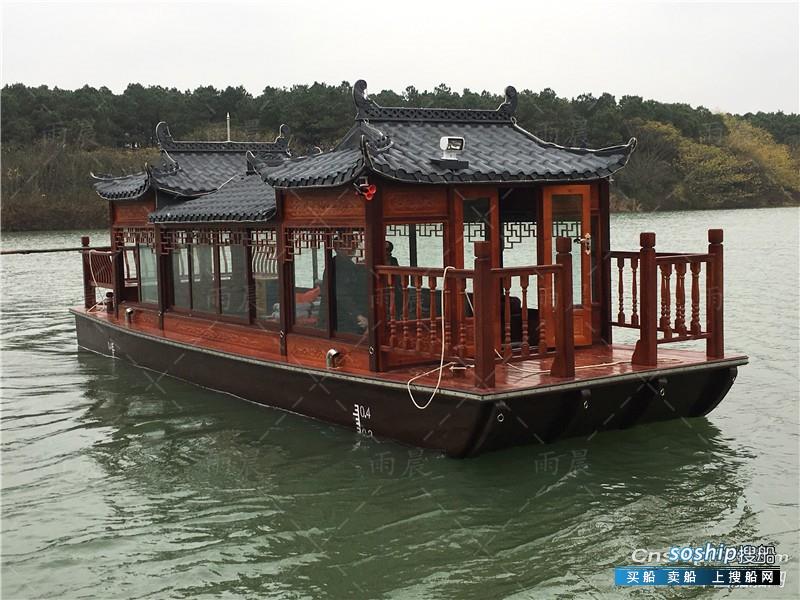 山东木船厂出售画舫船水上餐饮船水上宾馆船住宿
