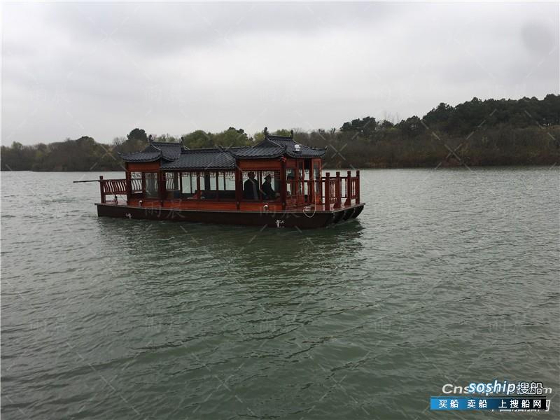 山东木船厂出售画舫船水上餐饮船水上宾馆船住宿