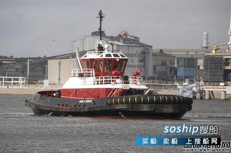 肖特尔舵桨装备10艘美国新造拖船,三拖船